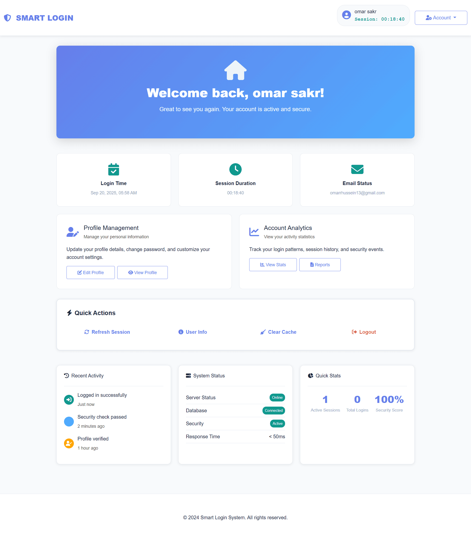 Login & Register - Your Gateway to Seamless Authentication screenshot