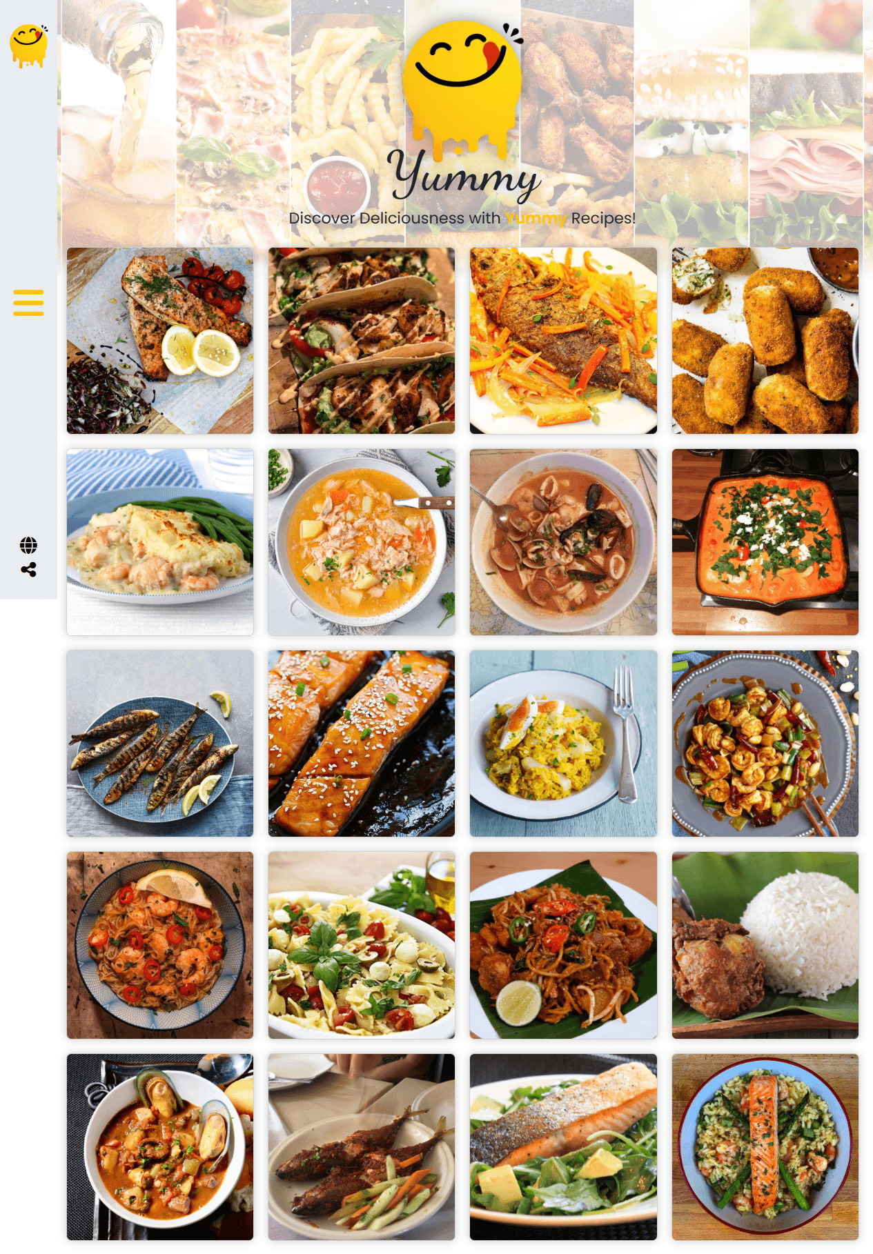 Yummy - Food Discovery Platform screenshot